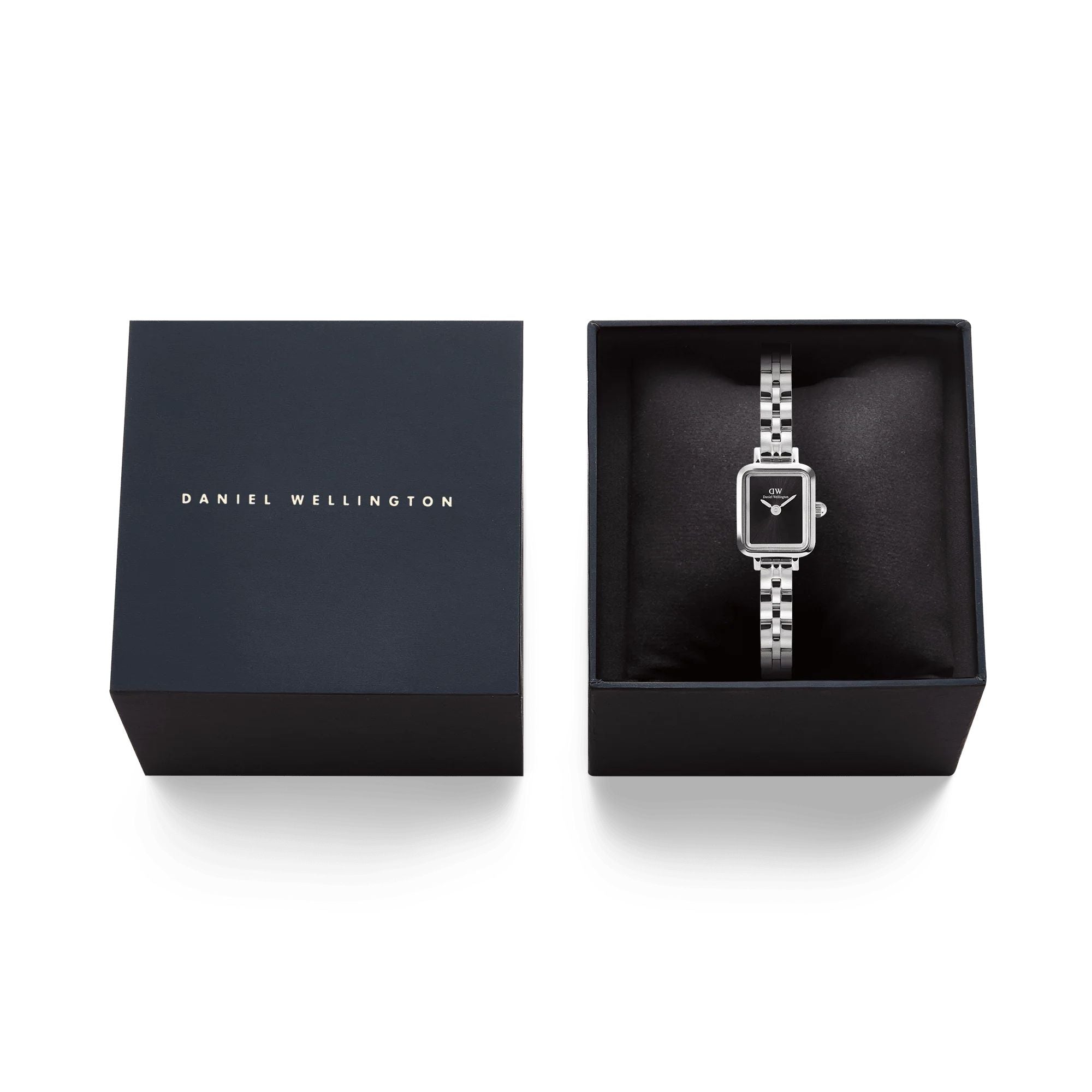 Orologio Donna Daniel Wellington Quadro Mini Acciaio Nero DW00100845